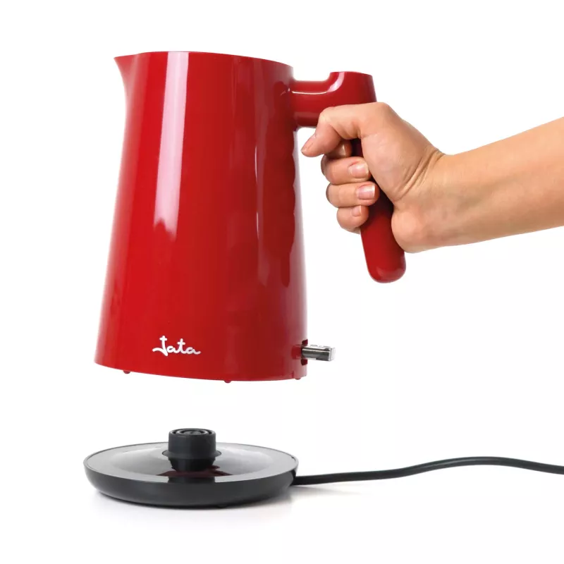 Bollitore elettrico JATA 1 L 2200 W rosso