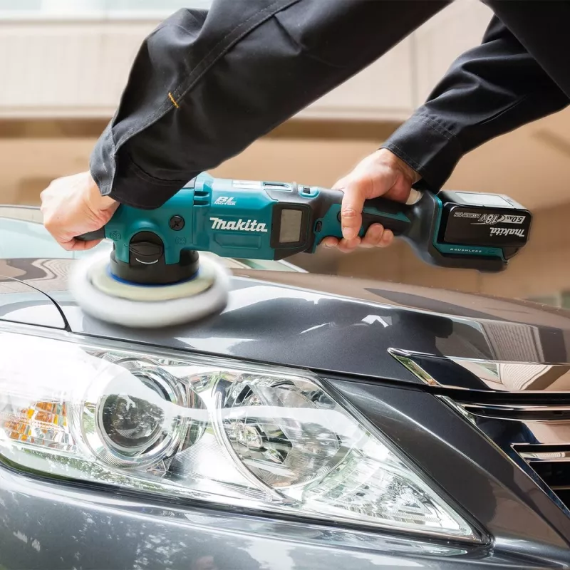 Makita DPO600Z lucidatrice a batteria, 18 V, 150 mm
