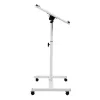 Maclean supporto mobile per scrivania/laptop, bianco, regolazione in altezza 59-89 cm, max 30 kg, MC-121 W
