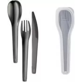 Set posate Lurch 240875 — 3 pezzi, antracite