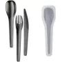 Set posate Lurch 240875 — 3 pezzi, antracite