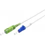 Goobay 59616 Cavo in fibra ottica 30 m SC/APC LC/UPC FTTH OS2 bianco (59616)