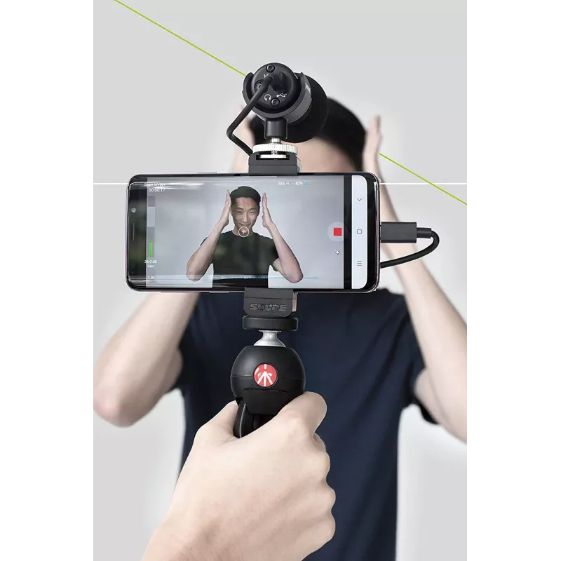 Microfono da tavolo Shure MV88+ VIDEO KIT nero