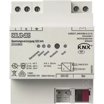 JUNG 20320 REG alimentatore 320mA KNX 20320REG