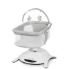 Culla / culla a dondolo Lionelo Bella Set grigio cemento – lettino per neonati con funzione dondolo