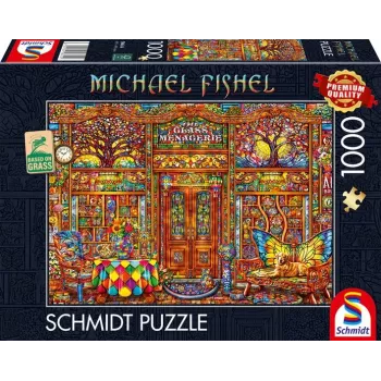 Michael Fishel: Glas-Menagerie, puzzle 1000 pezzi