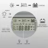 Qoltec, Regolatore di carica solare MPPT con sensore di temperatura 20A 12V/24V display LCD 2 X USB