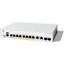 Cisco Catalyst 1300-8FP-2G - switch - L3 - managed - 8 x 10/100/1000 (PoE+) + 2 x Combo Gigabit SFP/RJ-45 - montabile a rack - PoE+ (120 W) (C1300-8FP-2G)