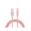 Cavo USB Tellur TLL155281 USB 2.0 1 m USB A USB C oro rosa