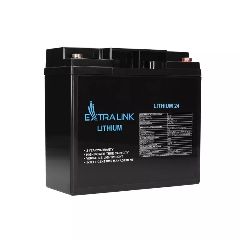 Extralink batteria LiFePO4 24000 mAh 12,8 V