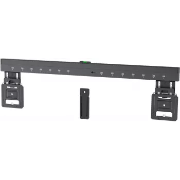 Supporto TV da parete fisso WENTRONIC Goobay Ultraslim 70822 XL nero per schermi piatti