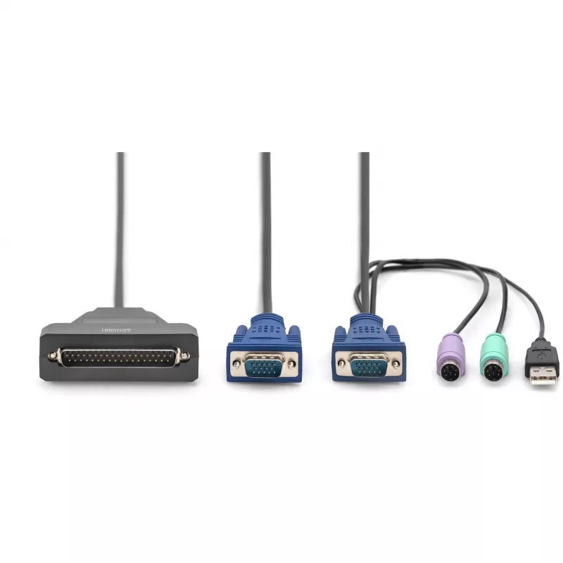Switch KVM Digitus DS-72212 porta singola