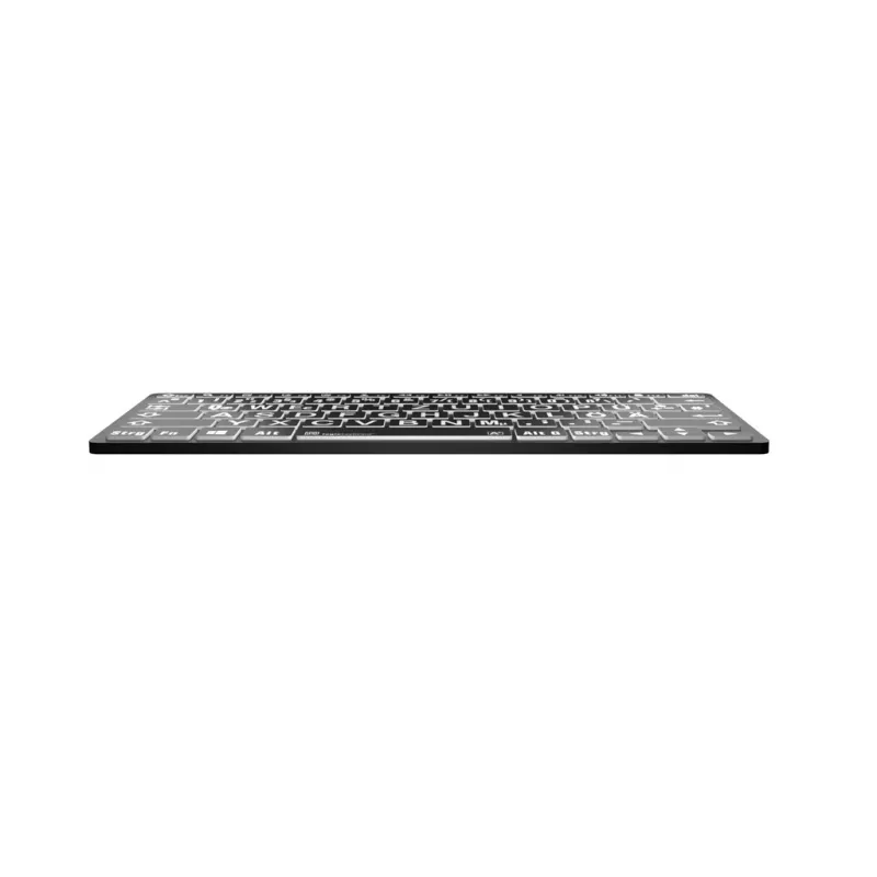 Logickeyboard tastiera universale Bluetooth LKB-LPWB-BTPC-DE QWERTZ tedesco nero