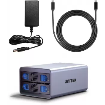 Case esterno SATA per HDD/SSD Unitek S1308A01-EU per unità da 2,5