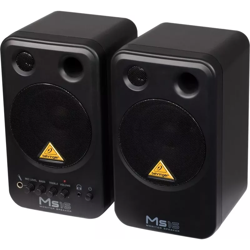 Behringer MS16 diffusori a 2 vie nero con filo 16 W