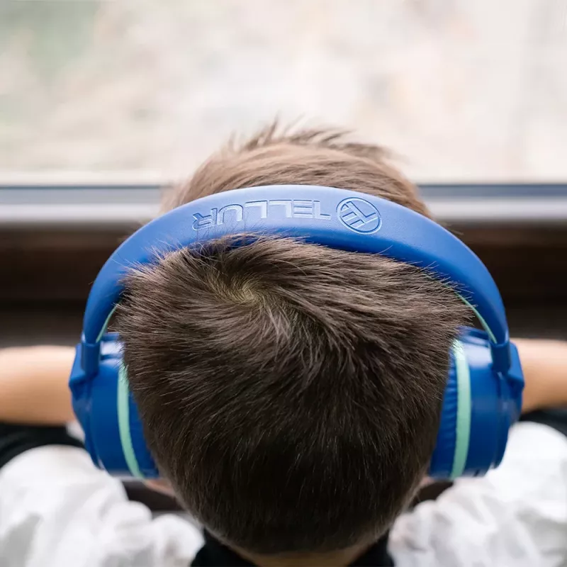 Cuffie Tellur Buddy Bluetooth over-ear blu