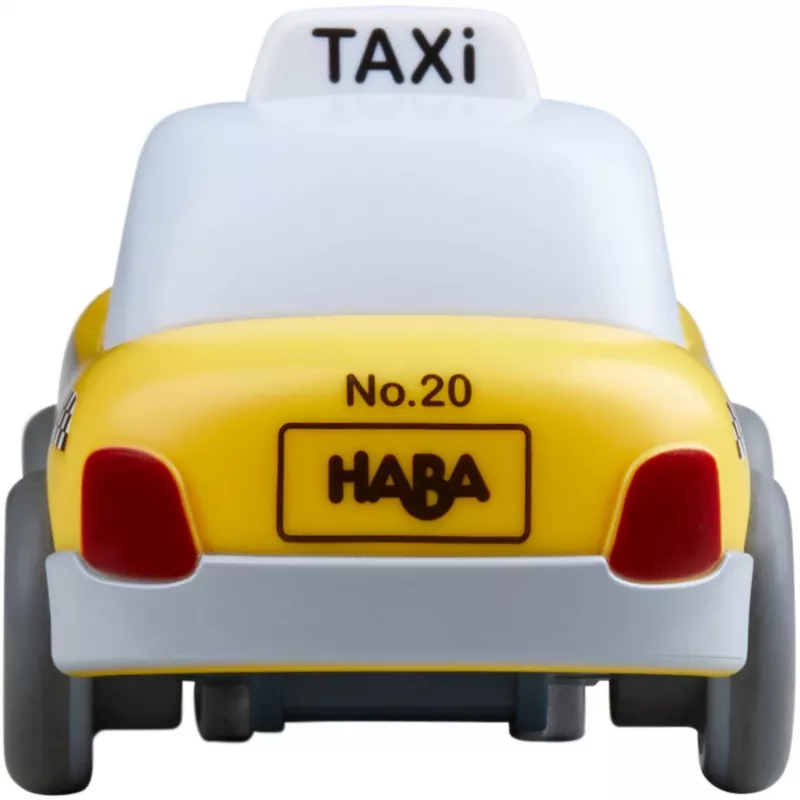Kullerbu - taxi, auto giocattolo antracite/bianco (opaco)
