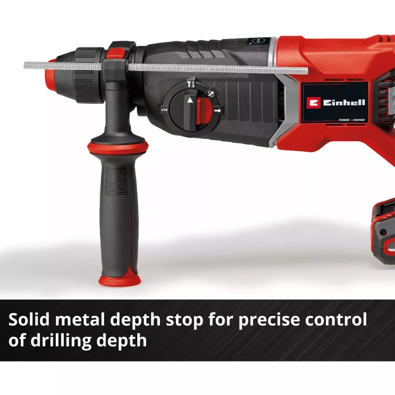 Professional martello perforatore a batteria TP-HD 18/26 D Li BL - Solo, 18Volt (nero/rosso, senza batteria e caricabatterie, in E-Case)