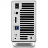 OWC Mercury Elite Pro Dual bianco — box esterno per 2 dischi SATA da 3,5 pollici, RAID 0/1/SPAN, USB Type-B