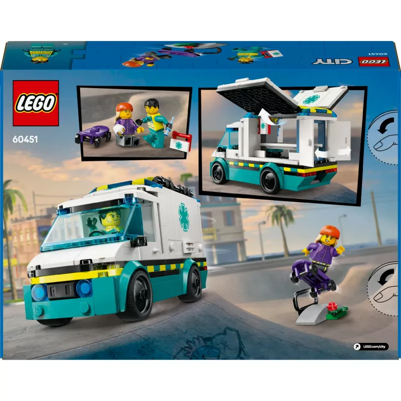 LEGO CITY 60451 Ambulanza