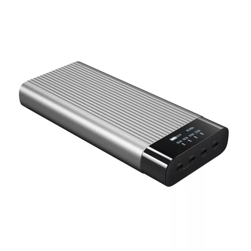 HYPER HJ245B Powerbank 27000 mAh argento