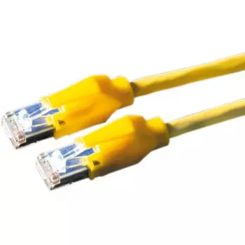 Datwyler DATWYLER - cavo patch - RJ-45 (M) - RJ-45 (M) - 3 m - cavo SSTP - CAT 6 - senza alogeni - giallo (21.05.0032)