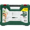 Set di punte per trapano/avvitatore V-Line TIN, 91 pezzi, set punte per trapano e avvitatore (verde)