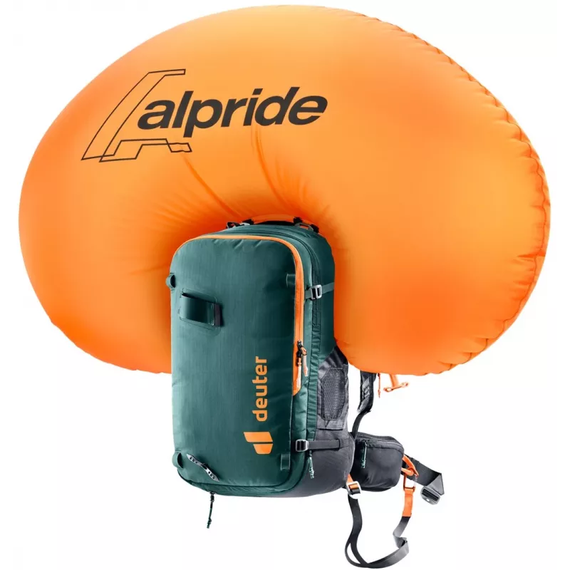 Deuter Alproof 30 SL zaino da valanga - nero/verde denim