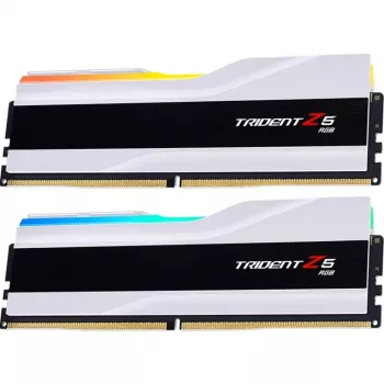 DIMM 32 GB DDR5-6000, memoria bianco, F5-6000J2836G16GX2-TZ5RW, Trident Z5 RGB, INTEL XMP