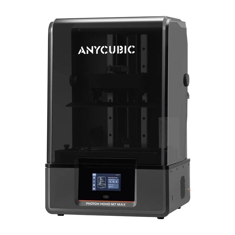 Anycubic Photon Mono M7 Max stampante 3D a resina, LCD 7K, ampio volume di stampa, nera