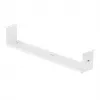 Maclean organizer cavi compatto sotto la scrivania, carico max 5 kg, bianco, MC-107 W