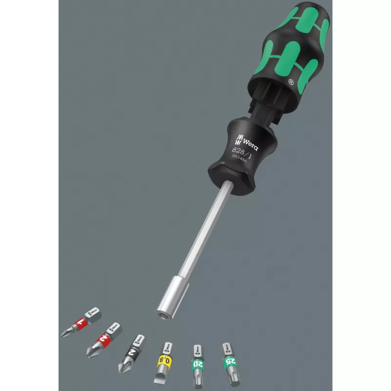 Wera Kraftform Kompakt 27 Set 1 set di cacciaviti con impugnature ergonomiche e punte di precisione