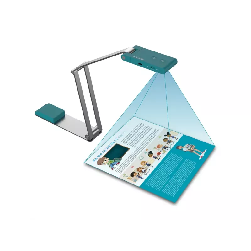 I.R.I.S. IRIScan Visualizer 7 scanner a sovrastante 4160 x 3120 DPI A3 blu artico, argento