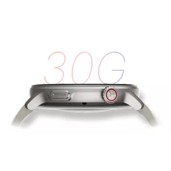 Smartwatch Stelio Activ GPS 46 mm argento STSWA101SR, GPS, cassa da 46 mm
