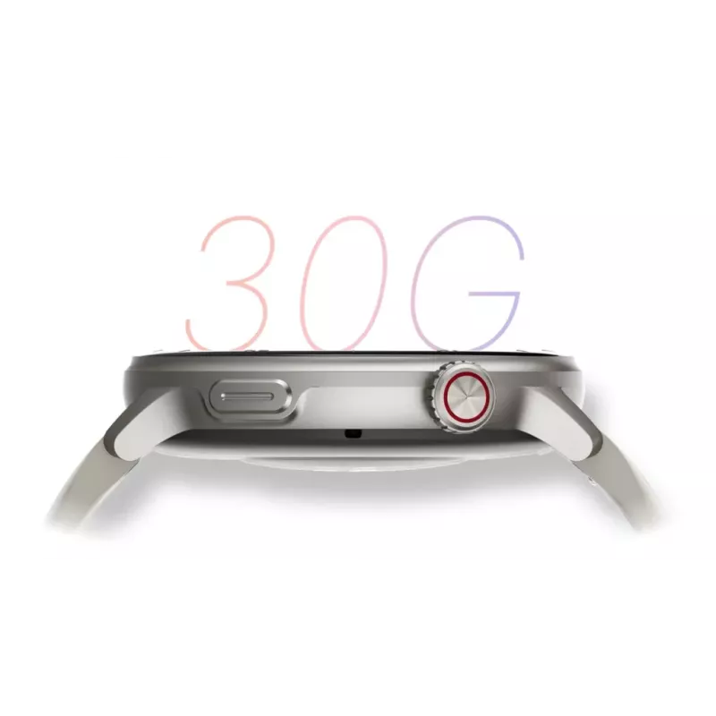 Smartwatch Stelio Activ GPS 46 mm argento STSWA101SR, GPS, cassa da 46 mm