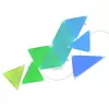 Pannelli LED triangolari Nanoleaf NL47-0002TW-9PK — set con 9 pannelli da parete RGB, alimentazione a rete, bianco