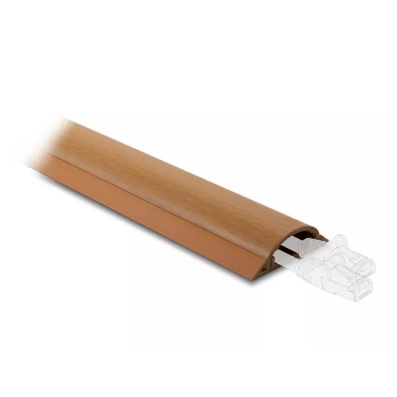 Canalina per cavi DeLOCK 20731 autoadesiva 50 x 13 mm effetto legno