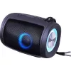 DEFENDER Enjoy S200 65200 altoparlante Bluetooth portatile, TWS, 5 W, luce LED, FM, microSD, batteria da 10 h, nero