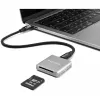 Lettore di schede DeLOCK 91006 grigio SD USB Type-C 10000 Mbit/s