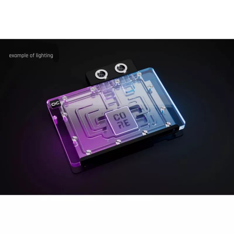 Waterblock GPU Alphacool Core GeForce RTX 5080 ARGB con backplate