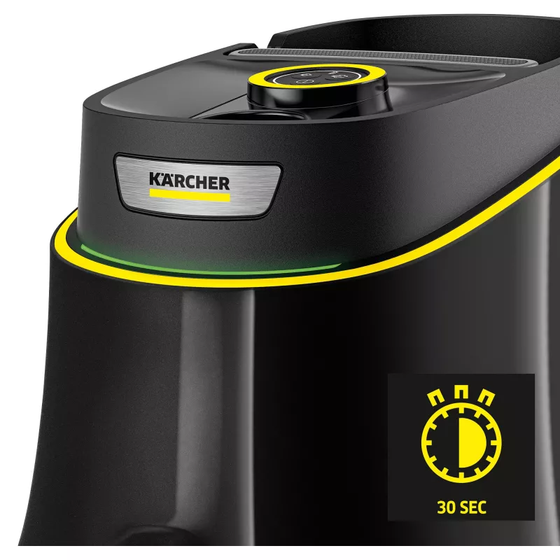 Kärcher 1.513-436.0 pulitore a vapore pulitore a vapore cilindrico 1 L 1900 W nero