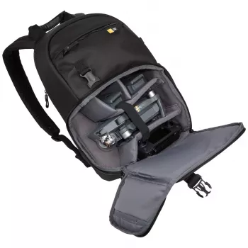 Zaino per fotocamera Case Logic Bryker Split-use nero in poliestere