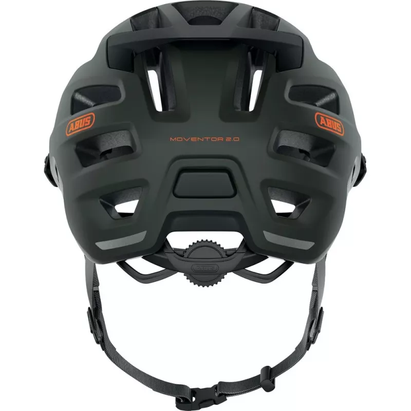Casco aperto ABUS Moventor 2.0 verde costruzione In-Mold finitura opaca