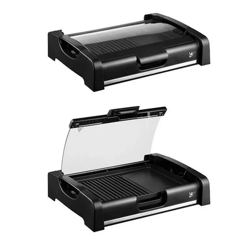 Lafe GRL-003 griglia elettrica di contatto con coperchio, 1650 W