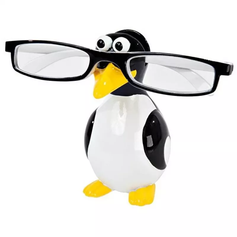 Portaocchiali WEDO Penguin Design modello 202 2702 – portaocchiali da tavolo