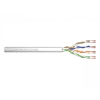 Cavo di rete Digitus CAT 6A U/UTP patch a coppie intrecciate sciolto 100 m grigio