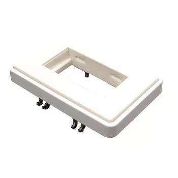 Modulo FUGA 75 x 50 mm Garbot F22 bianco