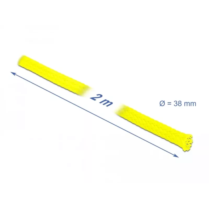 Guaina per cavi DeLOCK 20755 giallo
