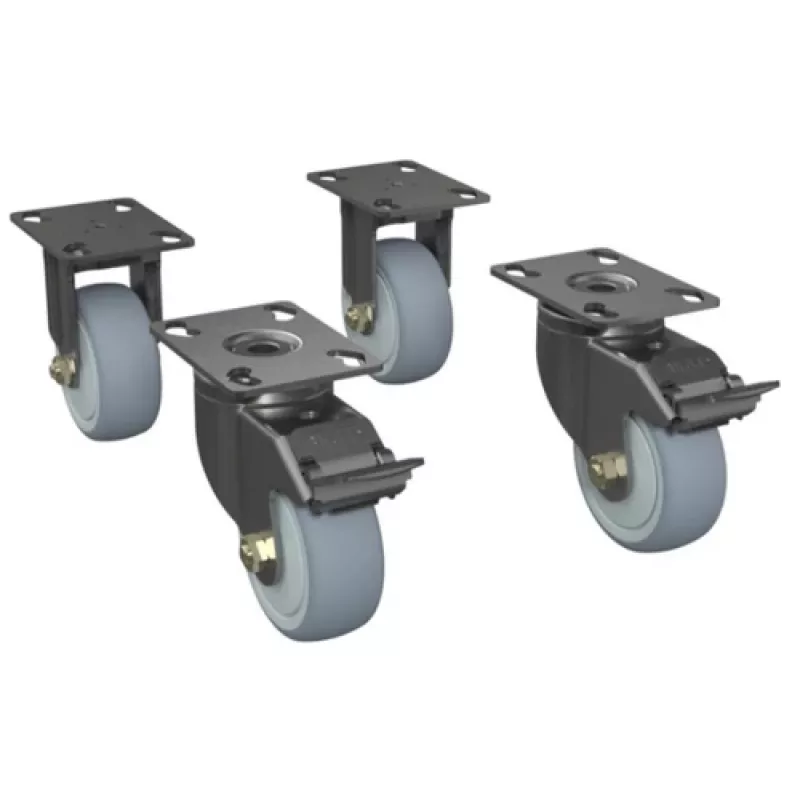 Rotelle per rack Zebra CS-RAC-WHEEL per rack server da 30–60 posizioni — set per mobilità rack