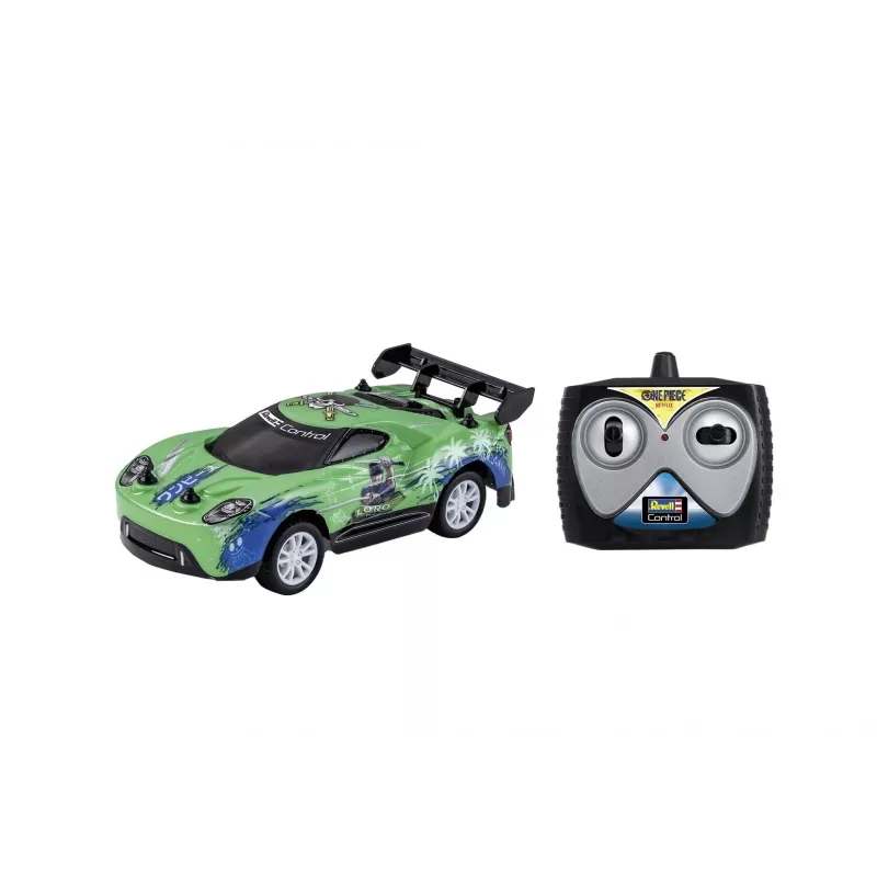 Auto rally RC REVELL One Piece Zoro – modello radiocomandato, design da collezione a tema